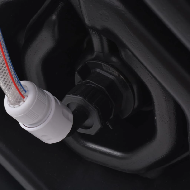 vidaXL solārā duša, 20 L, alumīnijs, HDPE