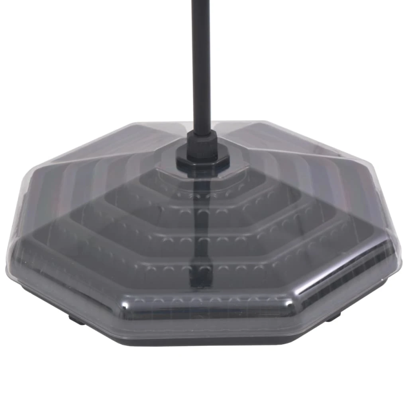 vidaXL solārā duša, 20 L, alumīnijs, HDPE