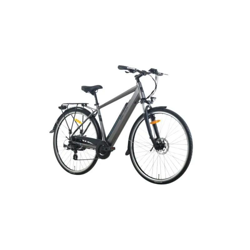 Elektriskais velosipēds TOTEM XC921 28, pelēks