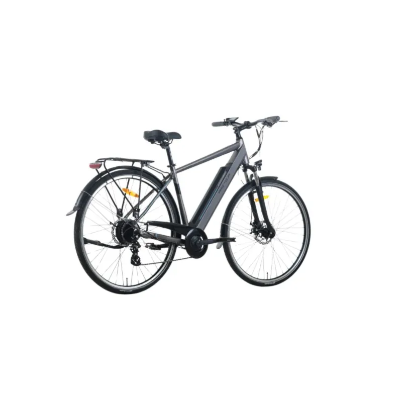 Elektriskais velosipēds TOTEM XC921 28, pelēks