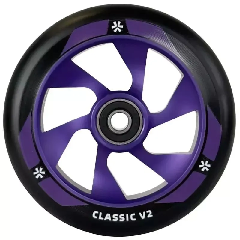 Ritenis skrejritenim UNION Classic V2 Pro Scooter Wheel 110mm, melns-violets