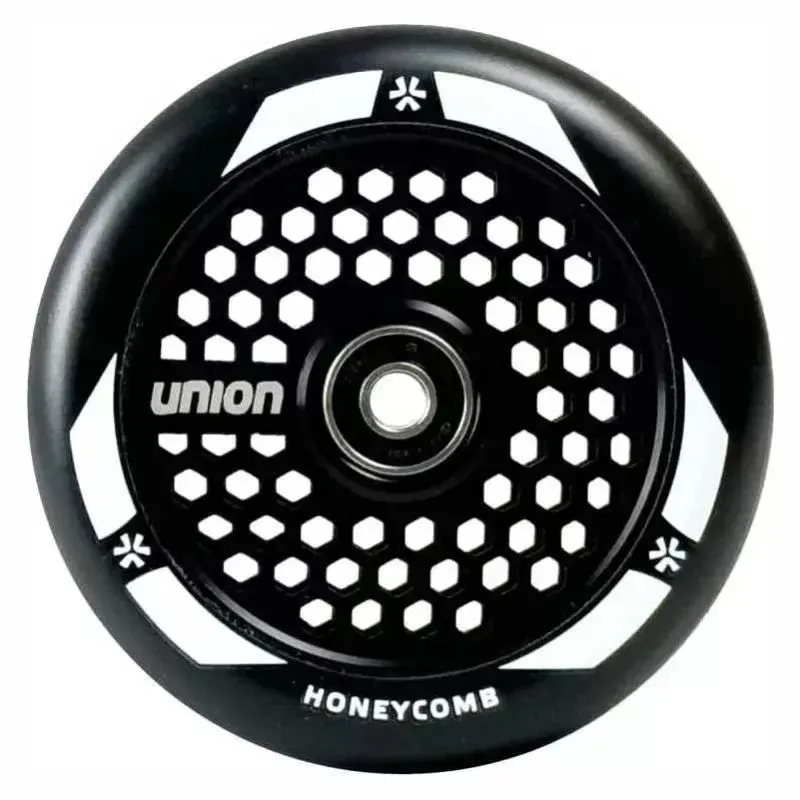Ritenis motorolleram UNION Honeycomb Pro Scooter Wheel 110mm, melns