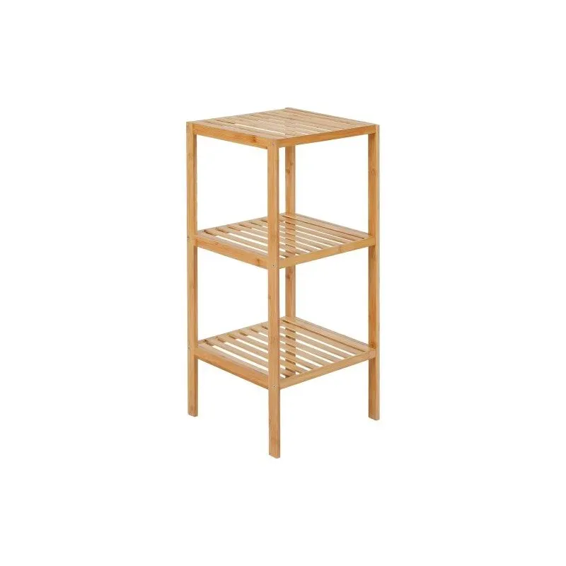 WC 3-stāvu plaukts 36x79x36cm, bambusa