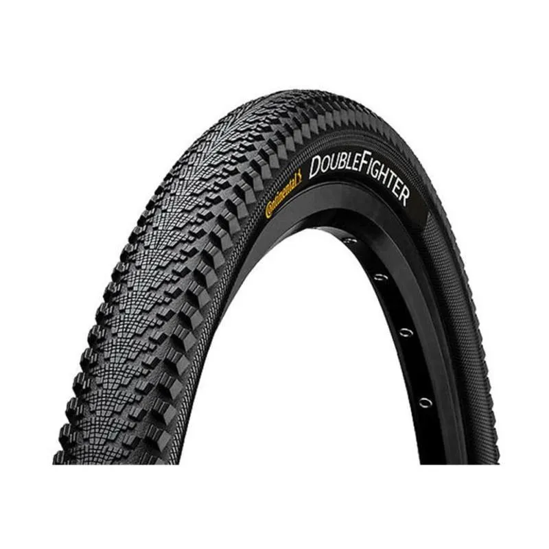 Уличная покрышка CONTINENTAL MTB Double Fighter III 50-622- 29x2 Blk-Blk Wire