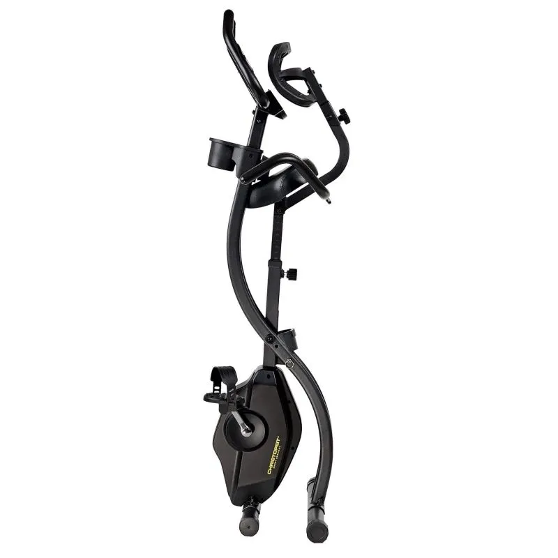 Kokkupandav velotrenažöör CHRISTOPEIT S-Bike Velo Fit, must