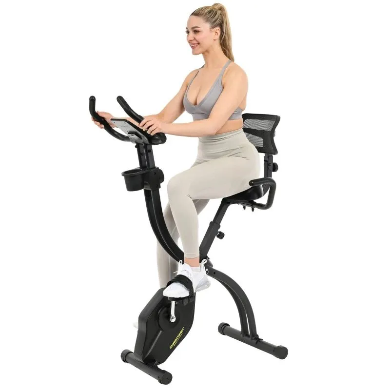 Kokkupandav velotrenažöör CHRISTOPEIT S-Bike Velo Fit, must