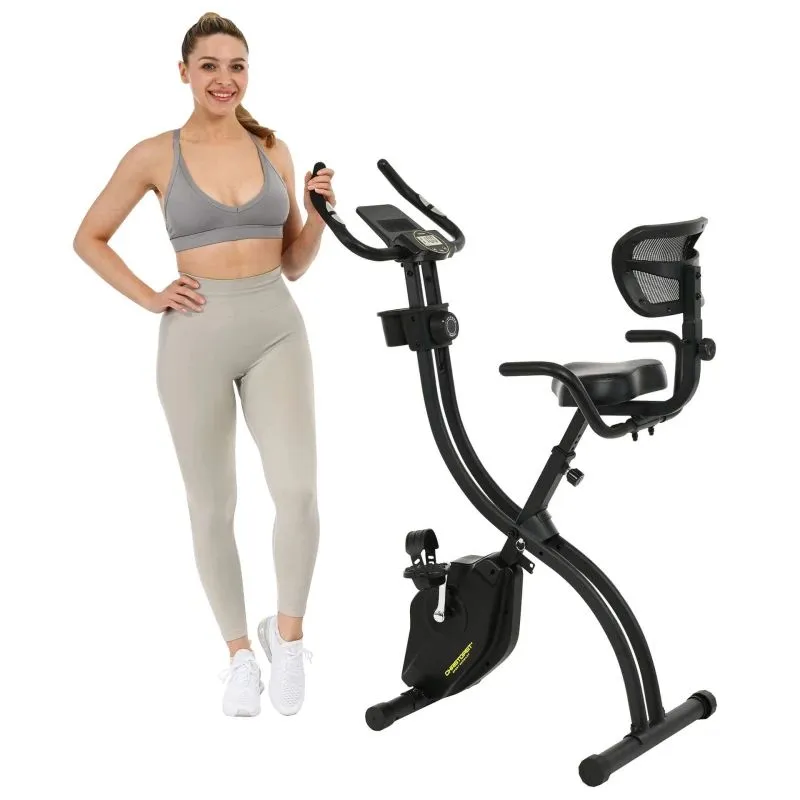 Kokkupandav velotrenažöör CHRISTOPEIT S-Bike Velo Fit, must