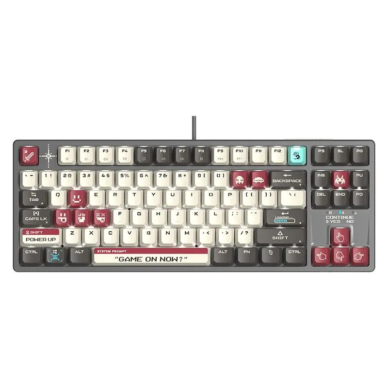 A4Tech 47736 Bloody S87 Pixels Red USB ,BLMS RED Plus Switches,