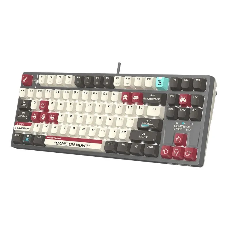 A4Tech 47736 Bloody S87 Pixels Red USB ,BLMS RED Plus Switches,