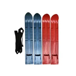 Slēpes UNIPLAST Mini, bērniem ar siksnām, 41 cm, mix