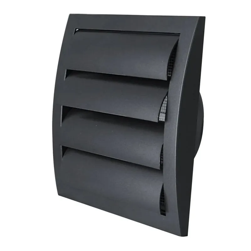 Ventilācijas režģis ar žalūzijām 190x190 D125 ND12ZA