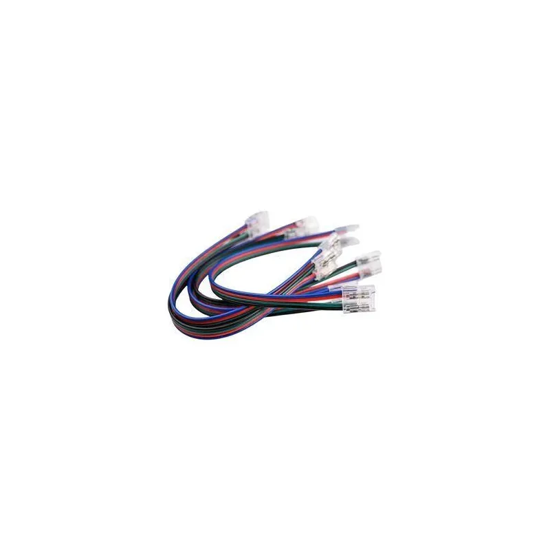 Savienotājs led sloksnei rgb 15cm kabelis 5gb
