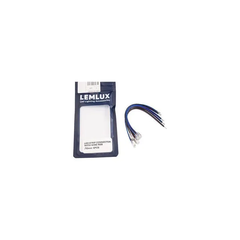 Savienotājs led sloksnei rgb 15cm kabelis 5gb
