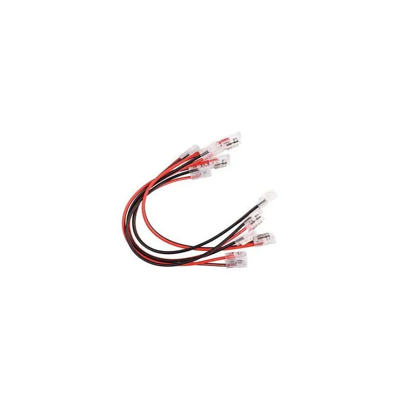 Savienojums led lentai 15cm vads 10mm 5 gab.