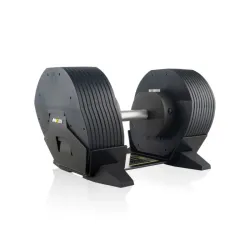 Regulējama hantele TUNTURI MX Select MX85 Hantele 5,6-38,6 kg, rievota