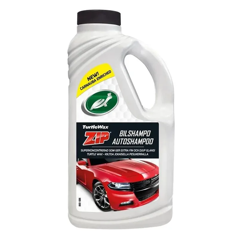 Auto šampūns ar vasku turtle wax 1l