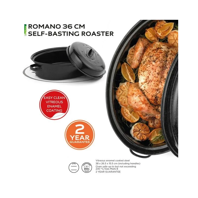 Russell Hobbs CW114911EU V-E 36cm S-B Roaster & Lid