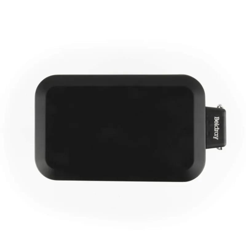 Beldray LA041173BLKPEU7 Slimline Pedal Bin - Black 5-Litre