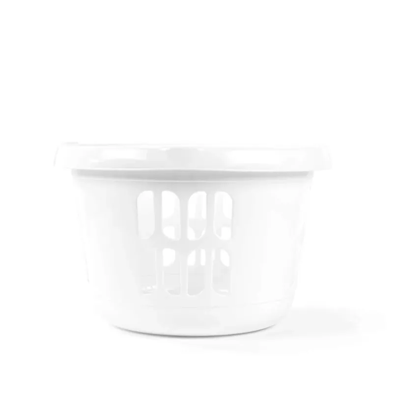 Beldray LA00000174CRNEU7 Set Of 2 Laundry Basket 30L, White-Blue