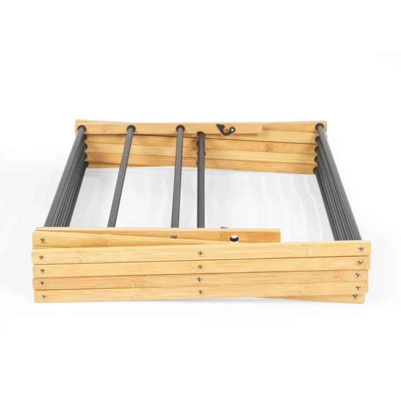 Beldray LA00000050EU7 4 Tier Bamboo Clothes Airer