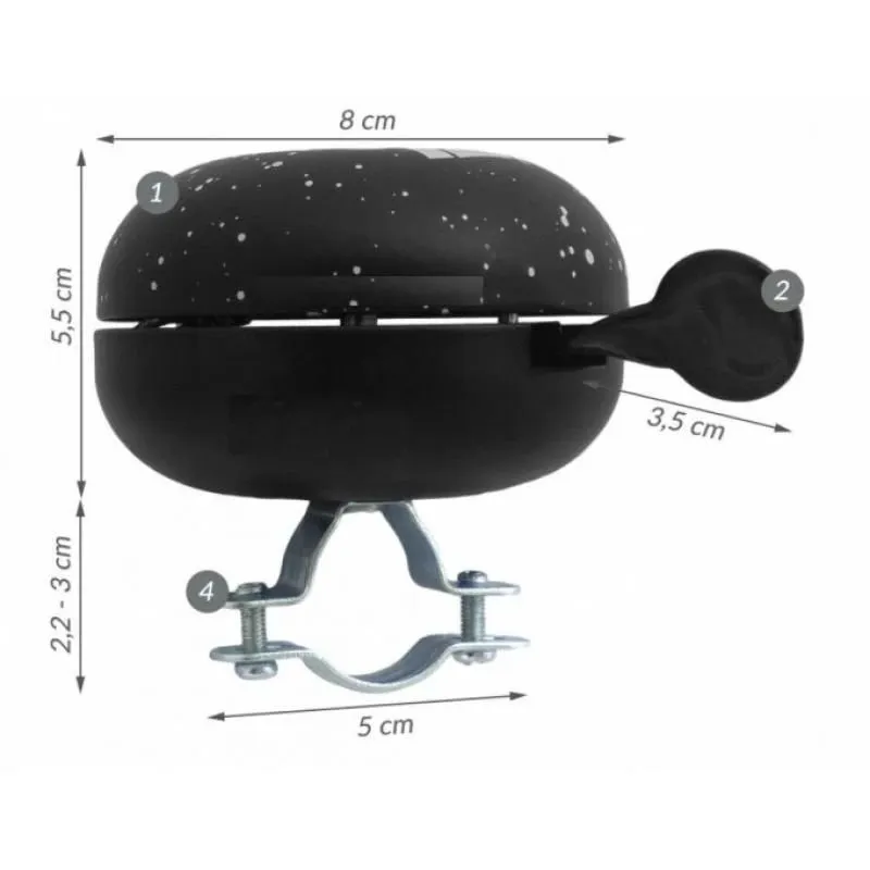Jalgrattakell Mickey, kollane