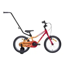 Bērnu velosipēds TABOU Rocket FR, 14 sarkandzeltens