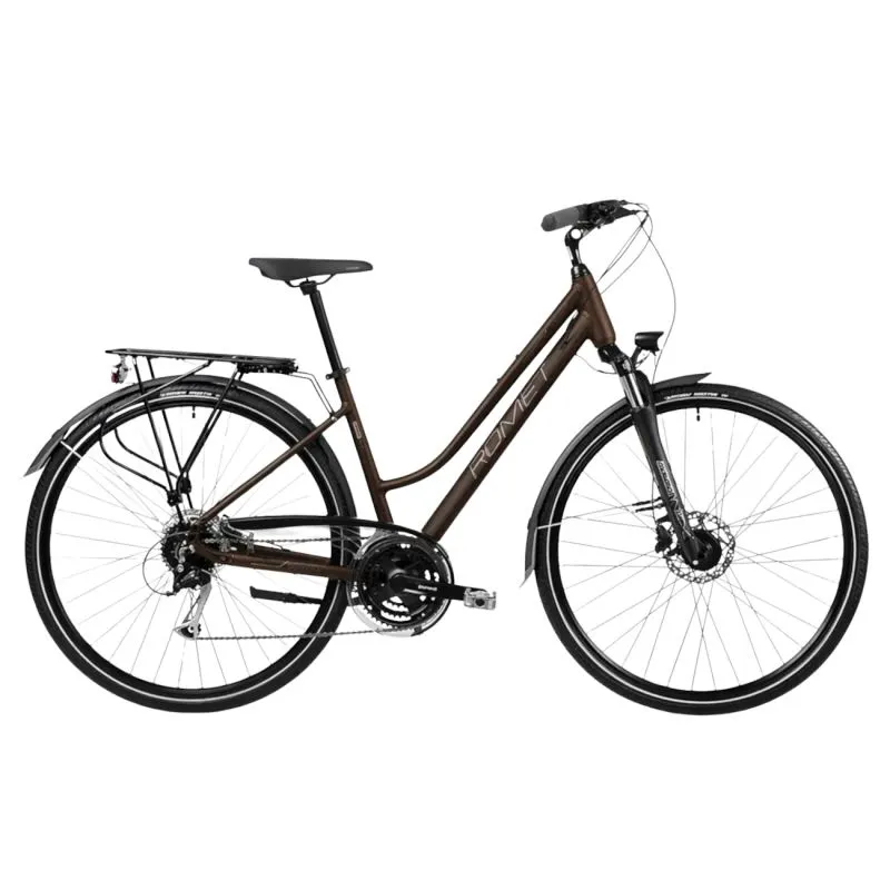 Velosipēds ROMET Gazela 6, brūns ,M,