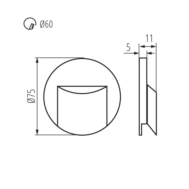 Erinus led o b-nw
