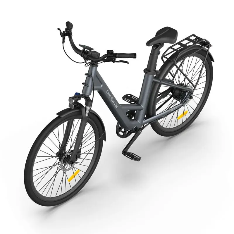 Elektrovelosipēds ADO Air 28 PRO, Pelēks