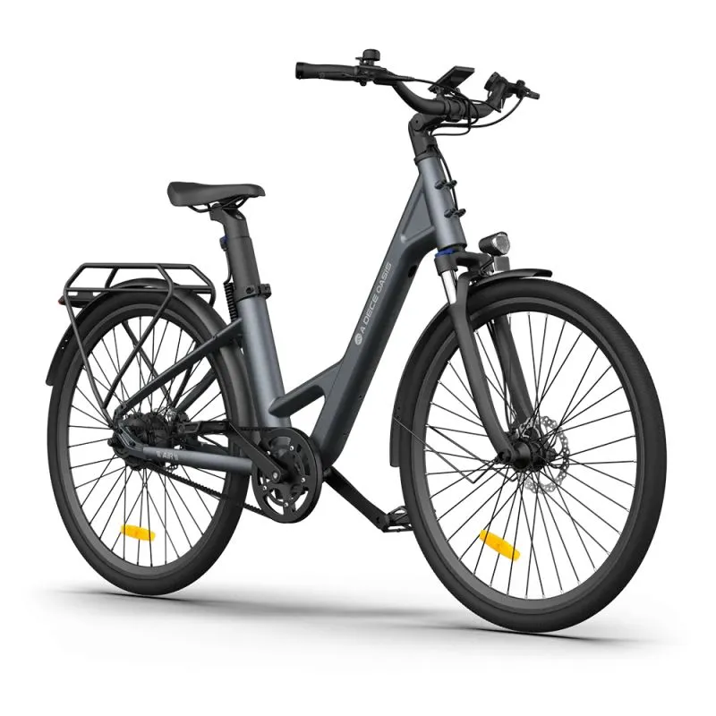 Электровелосипед ADO Air 28 PRO, серый