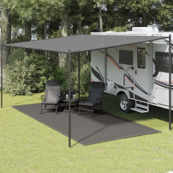 vidaXL telts paklājs, 300x400 cm, antracītpelēks