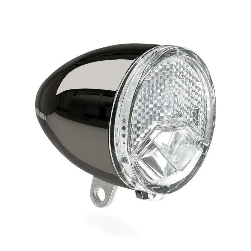 Priekšējais lukturis AXA 606 E-BIKE6-48 VOLT 15 LUX DARK CHROME