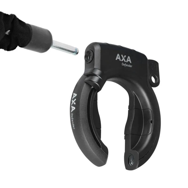 Frame lock AXA Defender Retractable ,black,
