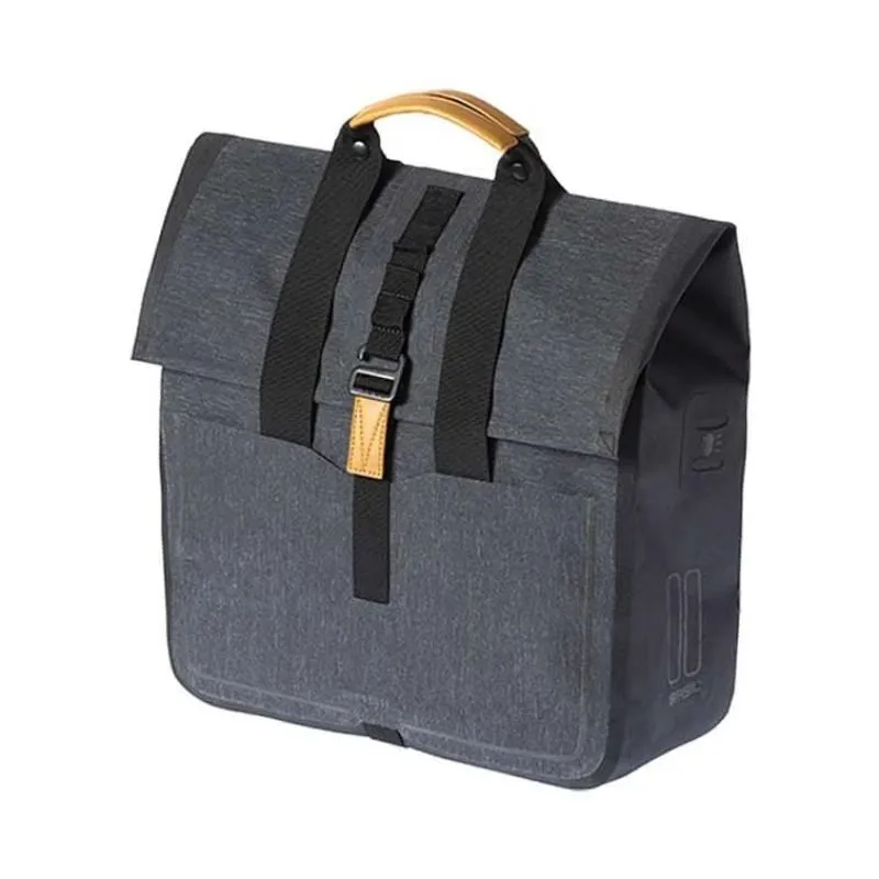Bagāžas soma BASIL Urban Dry Bicycle Shopper, pelēka