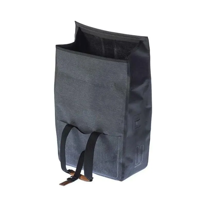 Bagāžas soma BASIL Urban Dry Bicycle Shopper, pelēka