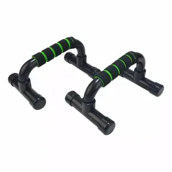 TUNTURI Перекладина Push Up ПВХ, черно-зеленый