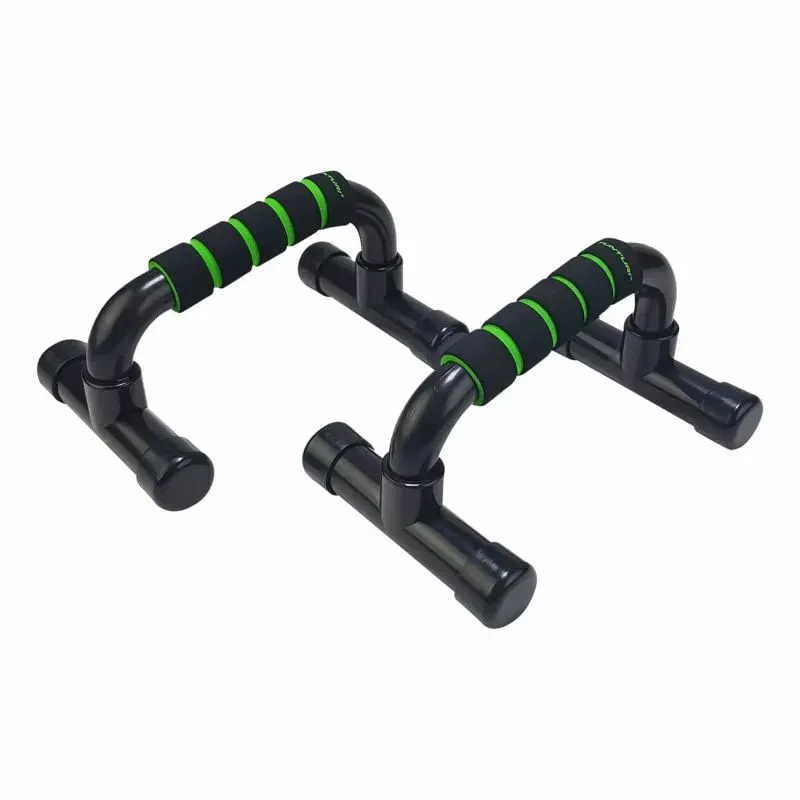 TUNTURI Перекладина Push Up ПВХ, черно-зеленый