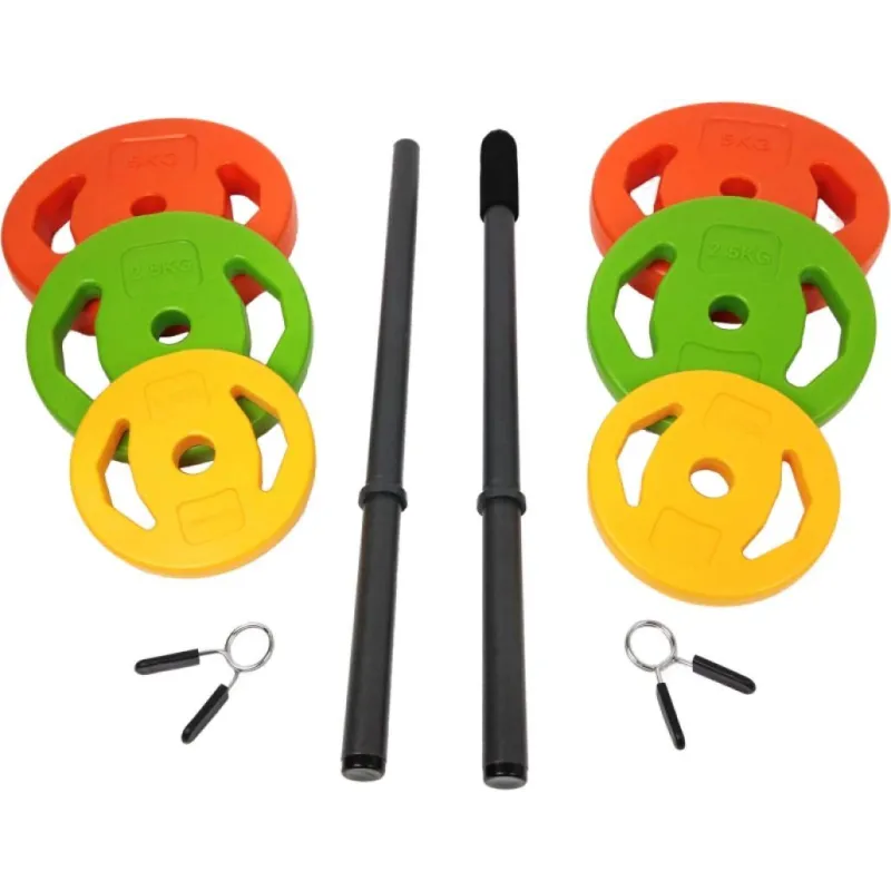 Pacelšanas stieņa komplekts TUNTURI Aerobic Pump Set 20kg