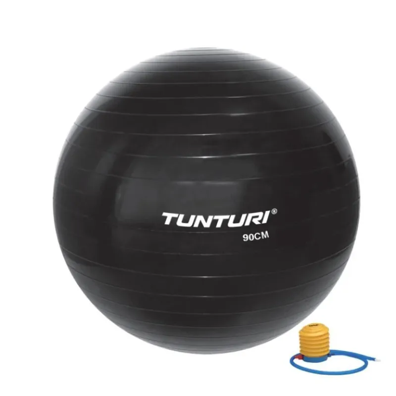 Vingrošanas bumba TUNTURI Gymball 75cm, melna