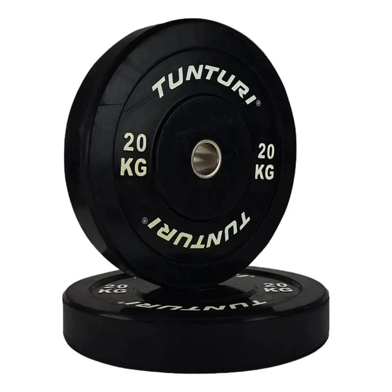 Svara plāksne TUNTURI Training Bufer Plate, 50 mm, 20 kg