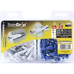 Tüübel Cobra, on mõeldud gk plaatidele jaoks-universaalsed, 4 mm x 29 mm, 55 tk