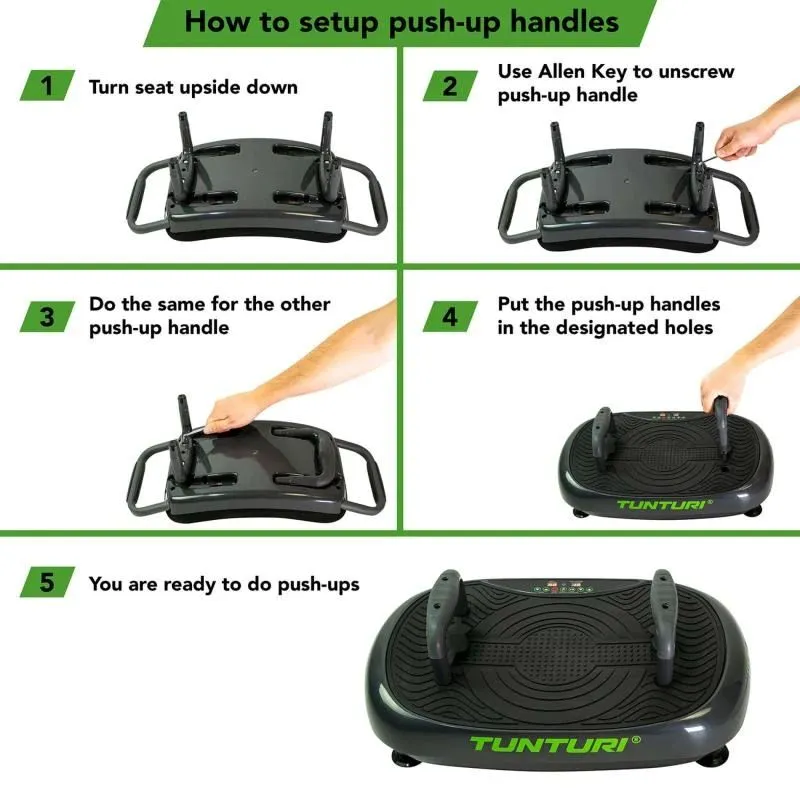 Vibrācijas plāksne TUNTURI Cardio Fit V10