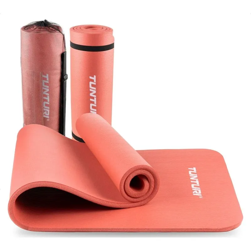 Fitnesa paklājiņš TUNTURI NBR, Rose Gold