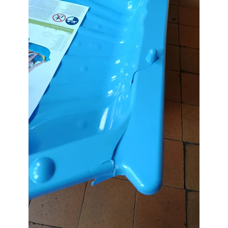 Nocenota prece - Paradiso Toys zilā gliemežvāka formas smilšu kaste, 2 daļas