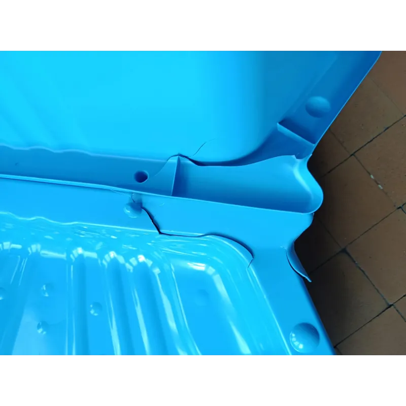 Nocenota prece - Paradiso Toys zilā gliemežvāka formas smilšu kaste, 2 daļas
