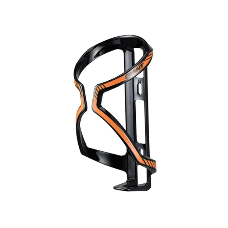 Pudeļu turētājs GIANT AIRWAY SPORT matēts melns-spīdīgs oranžs, matēts melns-spīdīgi oranžs