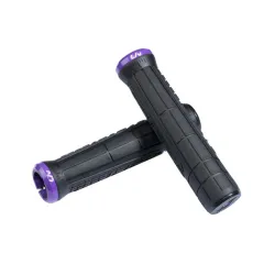 Käepidemed LIV Swage Single Lock-On Grip, Black-Purple