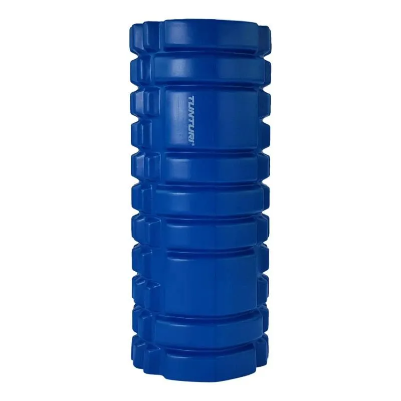 Masāžas rullītis TUNTURI Yoga Foam Grid Roller 33cm, zils