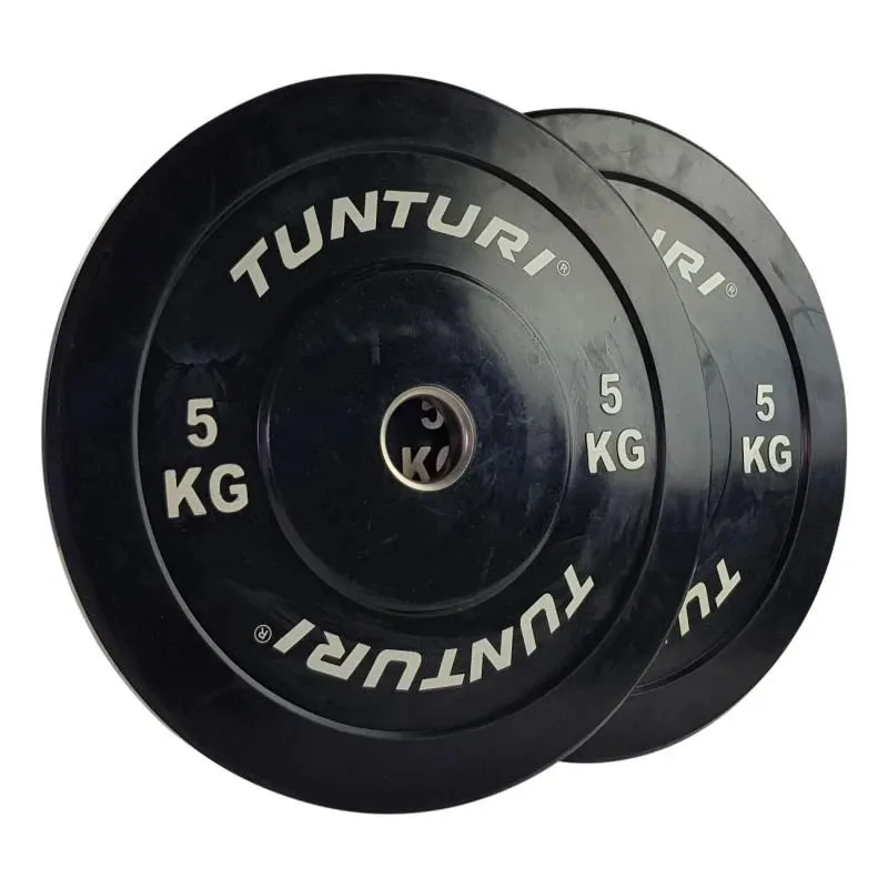 Svaru disks TUNTURI Training Bumper Plate, 50 mm, 5 kg