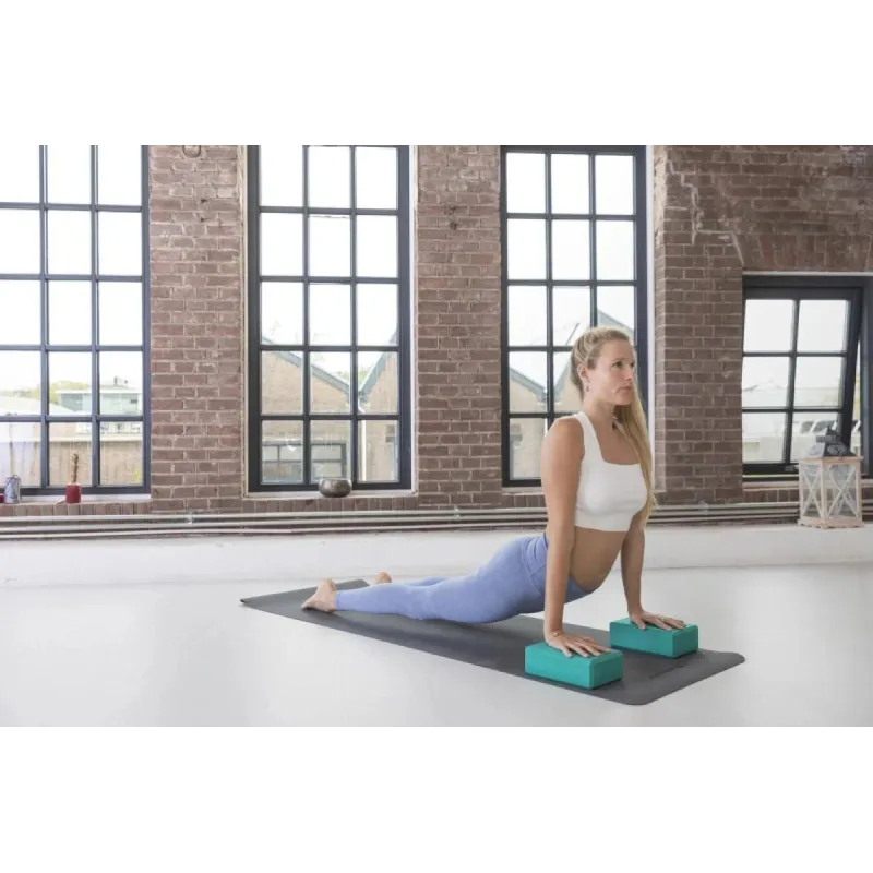 Jogas bloks TUNTURI Yoga Block, tirkīzs